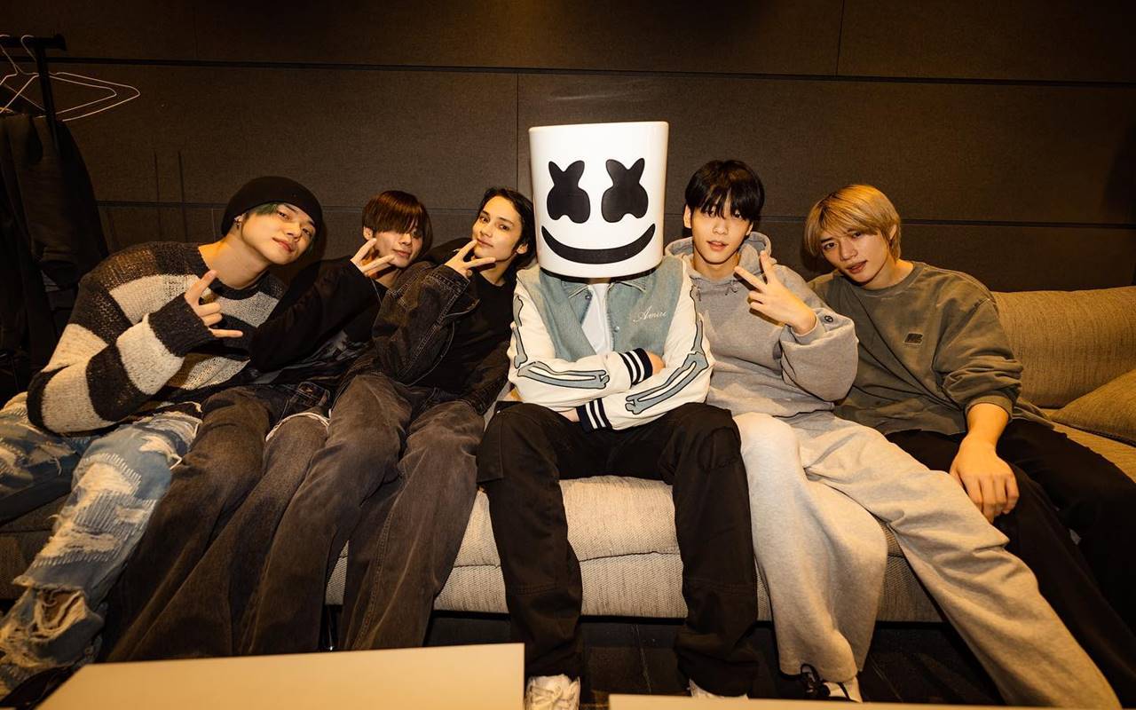 Gegara Muncul Isu Bakal Kolaborasi, TXT Berhasil Ketahui Wajah DJ Marshmello
