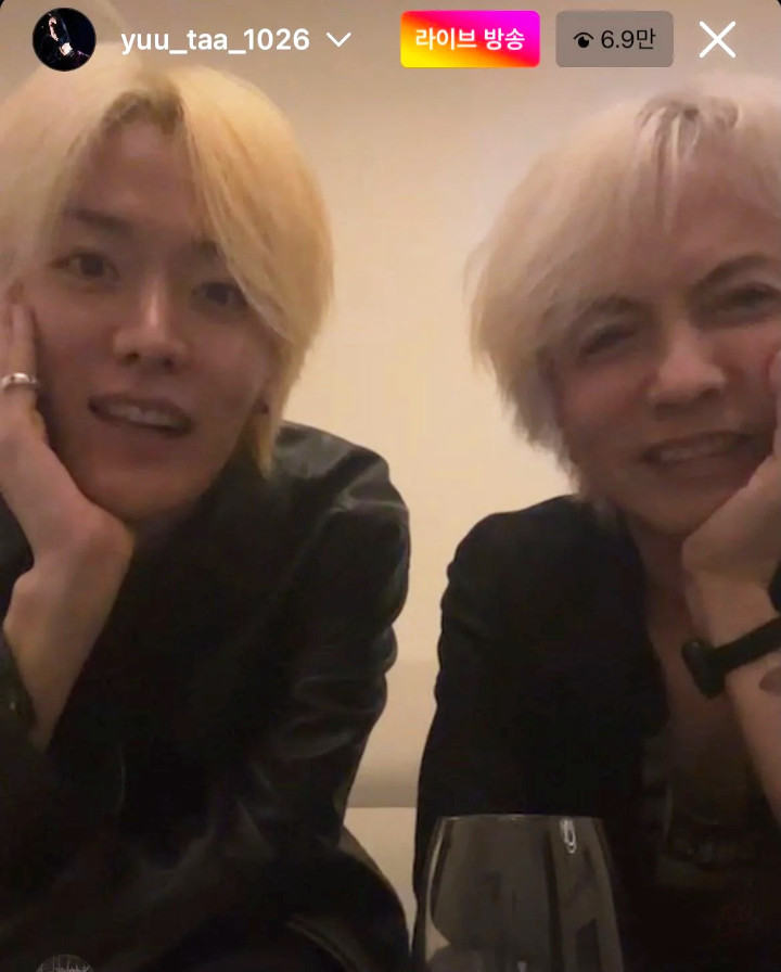 Yuta NCT 127 Siaran Live Bareng Penyanyi Legendaris HYDE L\'arc-en-Ciel, Kedekatan Disorot Netizen