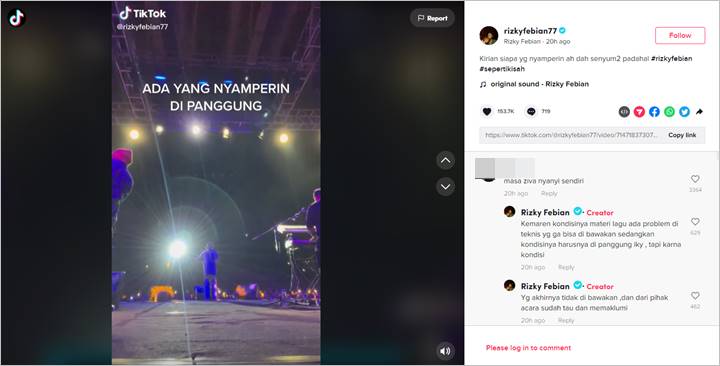 Rizky Febian Angkat Bicara Usai Disinggung Soal Ziva Magnoliya Bawakan Lagu Duet Sendirian