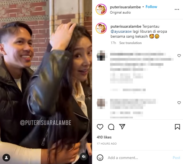 Arsyah Eks Maudy Ayunda Terciduk Mesra Bareng Puteri Indonesia, Posisi Tangan Bikin Heboh