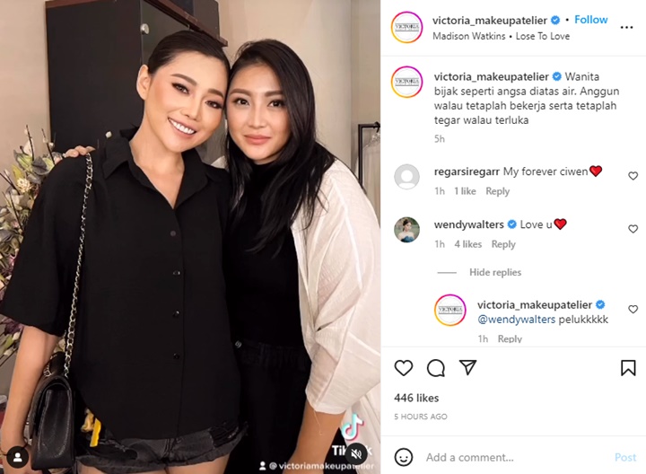 Isu Diselingkuhi Reza Arap, Wendy Walters Cantik Jalani Pemotretan Bak Kembali Gadis