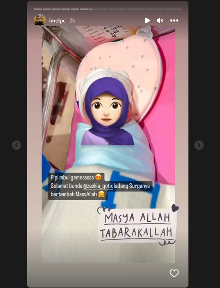 Tulis Ucapan Selamat, Imel Putri Bocorkan Hal Ini Soal Anak Kedua Zaskia Gotik