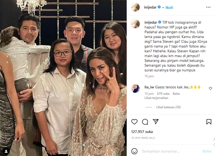 Jessica Iskandar Kini Bongkar Wajah 2 Teman Dekat Terduga Penipu: Kamu Mau Dijemput?