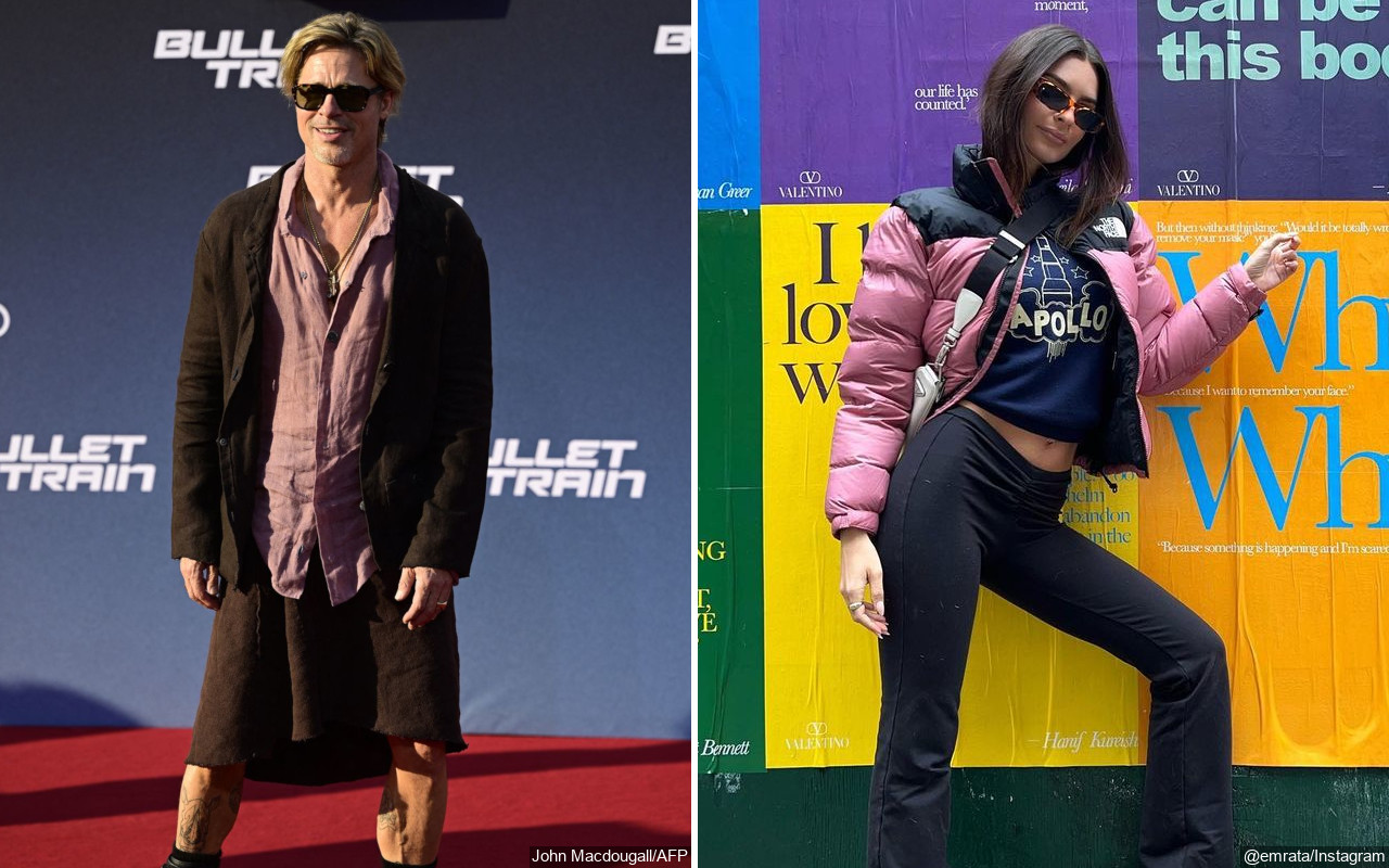 Brad Pitt Dan Emily Ratajkowski Picu Rumor Pacaran Usai Keciduk Jalan Bareng