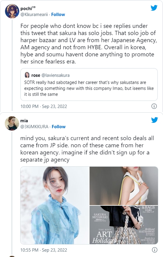 Pelakuan HYBE yang Tak Berikan Pekerjaan Solo ke Sakura LE SSERAFIM Bikin Fans Frustasi