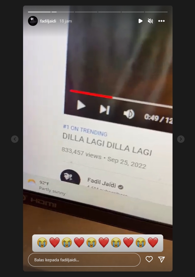 Konten YouTube-nya Trending 1 Lagi, Ini Cara Kocak Fadil Jaidi Ucapkan Terima Kasih