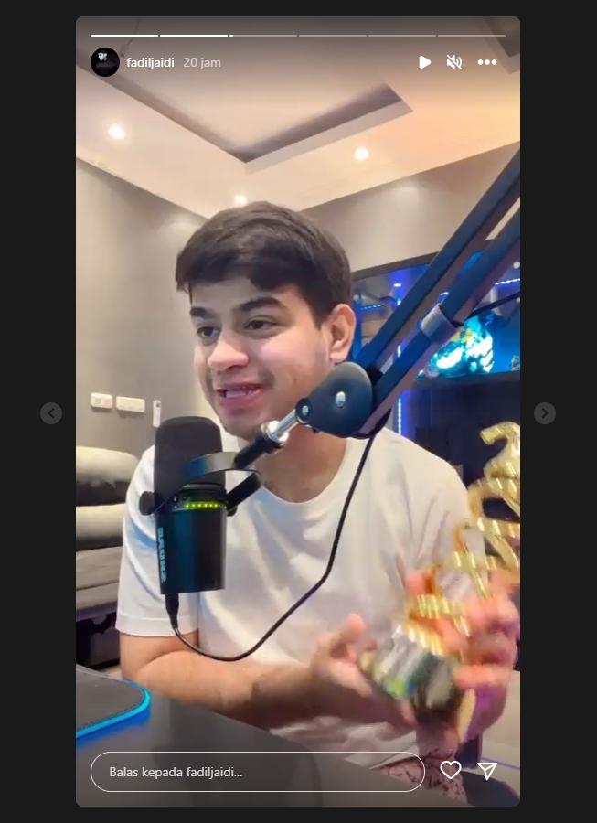 Konten YouTube-nya Trending 1 Lagi, Ini Cara Kocak Fadil Jaidi Ucapkan Terima Kasih