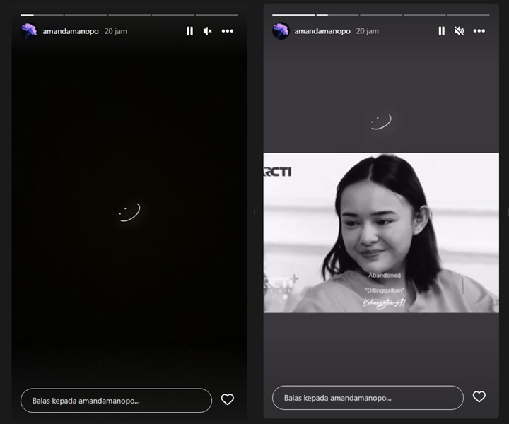 Amanda Manopo Bagikan Video Hitam Putih, Langsung Banjir Doa