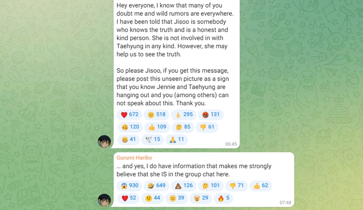 Jisoo BLACKPINK Dituding Jadi Member Grup Chat Gurumi Haribo