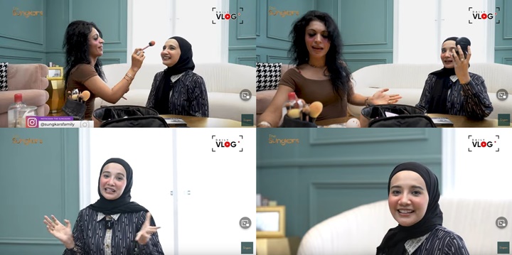 Zaskia Sungkar Coba Makeup Menor Ala Kak Jill, Hasilnya Malah Dipuji Bak Boneka