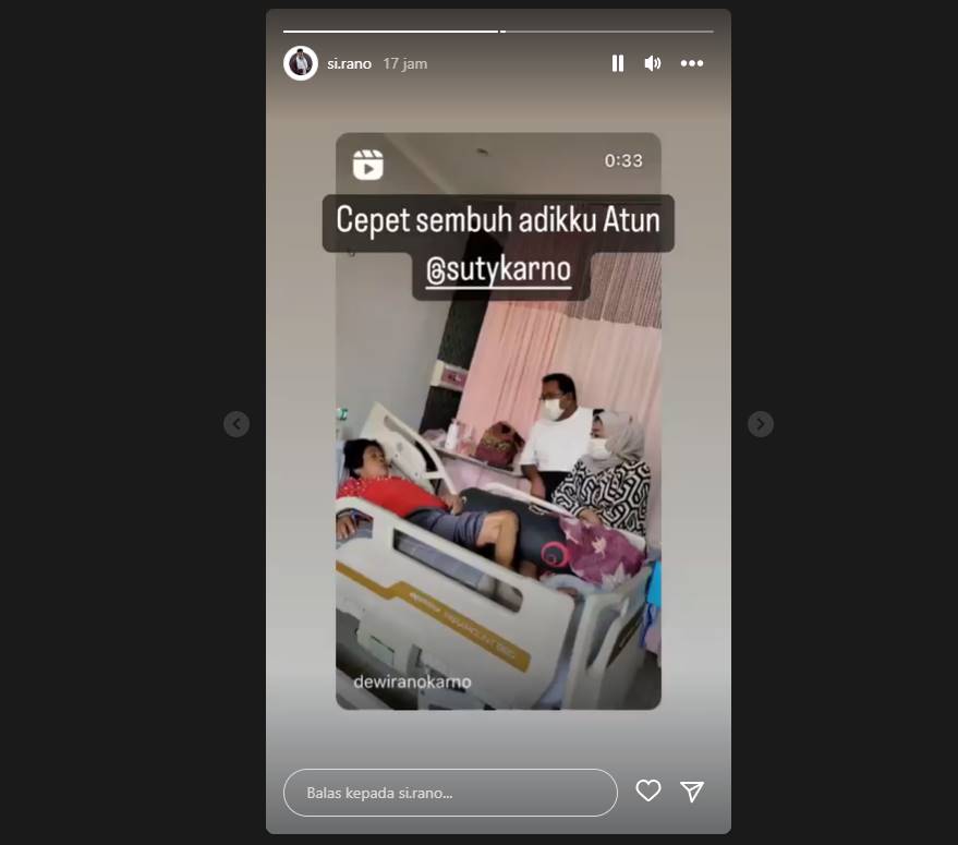Kabarkan Suti Karno ‘Atun’ Tengah Dirawat di Rumah Sakit, Kakak Ipar: Semangat Sehat