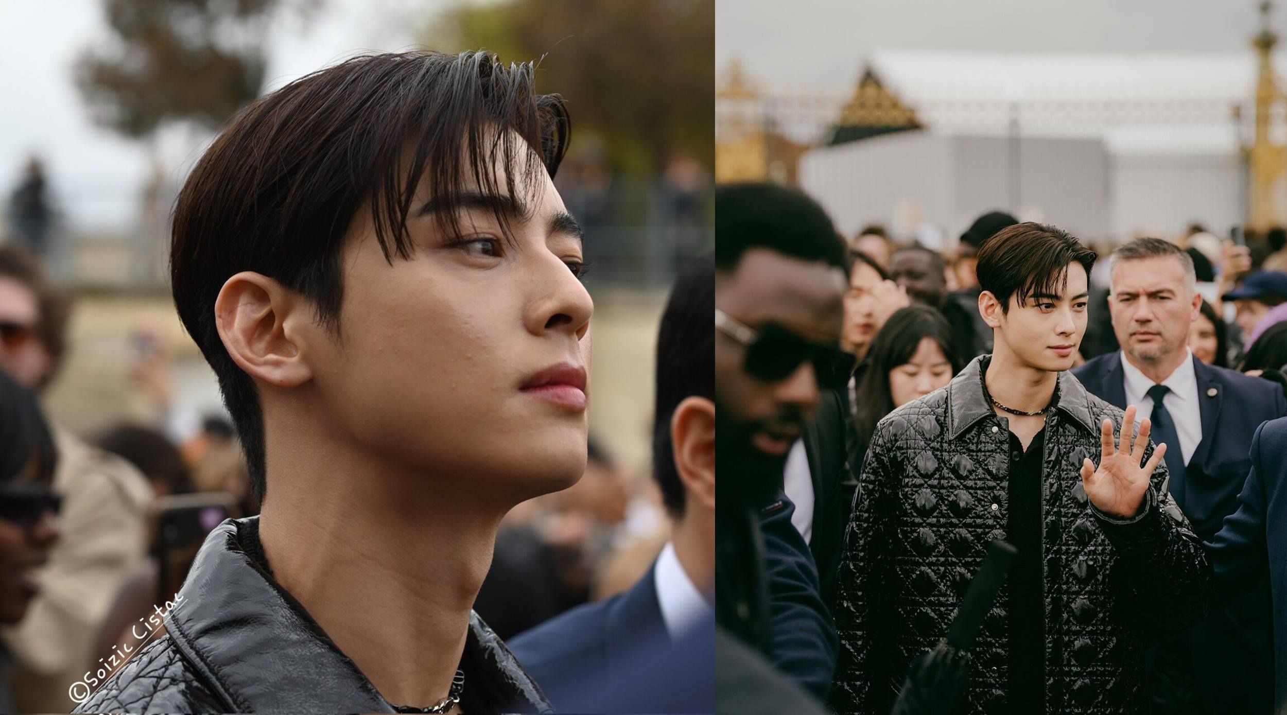 Cha Eun Woo ASTRO di Paris Fashion Week 2022