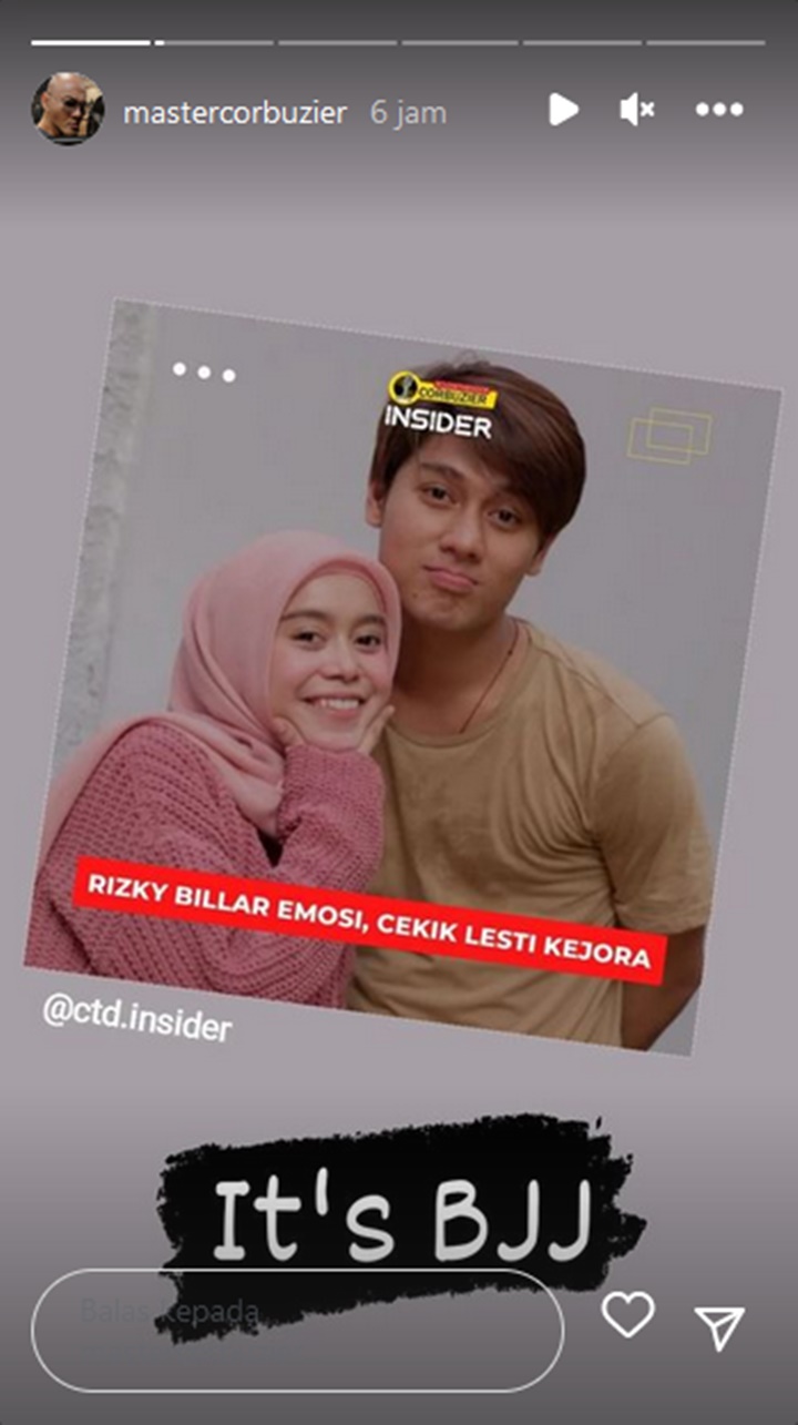 Deddy Corbuzier Ikutan Sindir Rizky Billar Terkait Isu KDRT, Singkat Tapi Jleb Banget