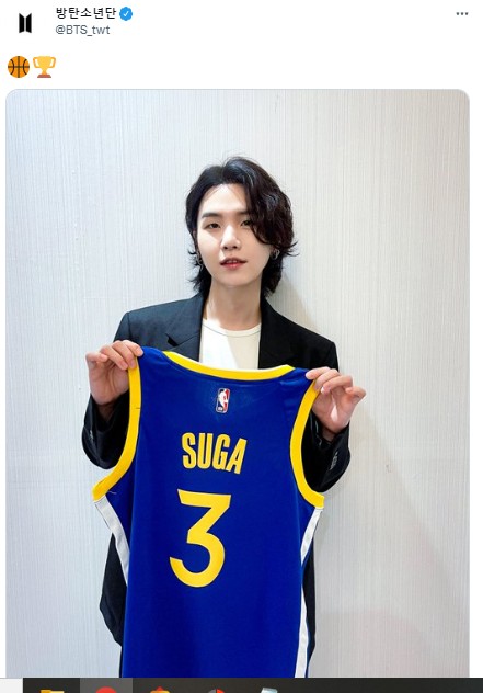 Suga BTS Hingga Yuta NCT Asyik Hangout Bareng Bintang NBA Golden State Warriors Hangout