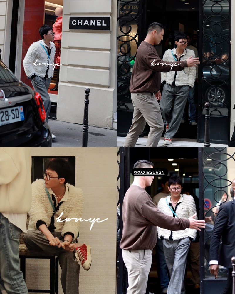 King of Fashion, G-Dragon BIGBANG Tampil Chic di Jalanan Kota Paris