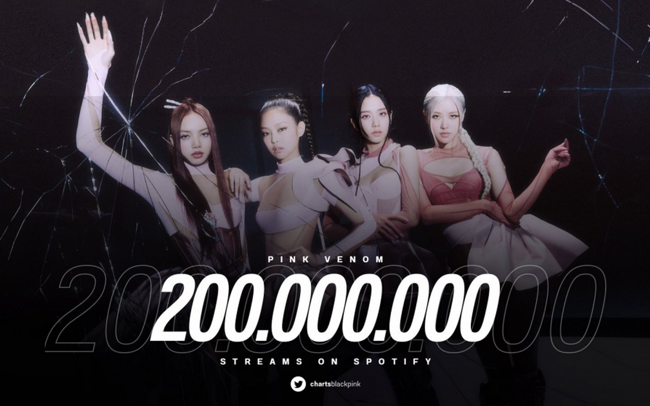 'Pink Venom' Bikin BLACKPINK Jadi Girlband Tercepat Raih 200 Juta Streaming di Spotify
