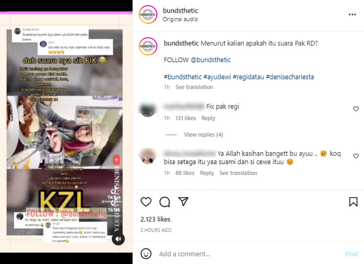 Denise Chariesta dan Regi Datau Suami Ayu Dewi Kencan?