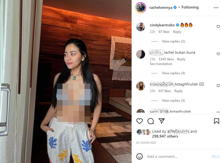 Kerap Dipuji Body Goals, Rachel Vennya Tuai Respons Begini Saat Tampil Makin Berani dan Seksi