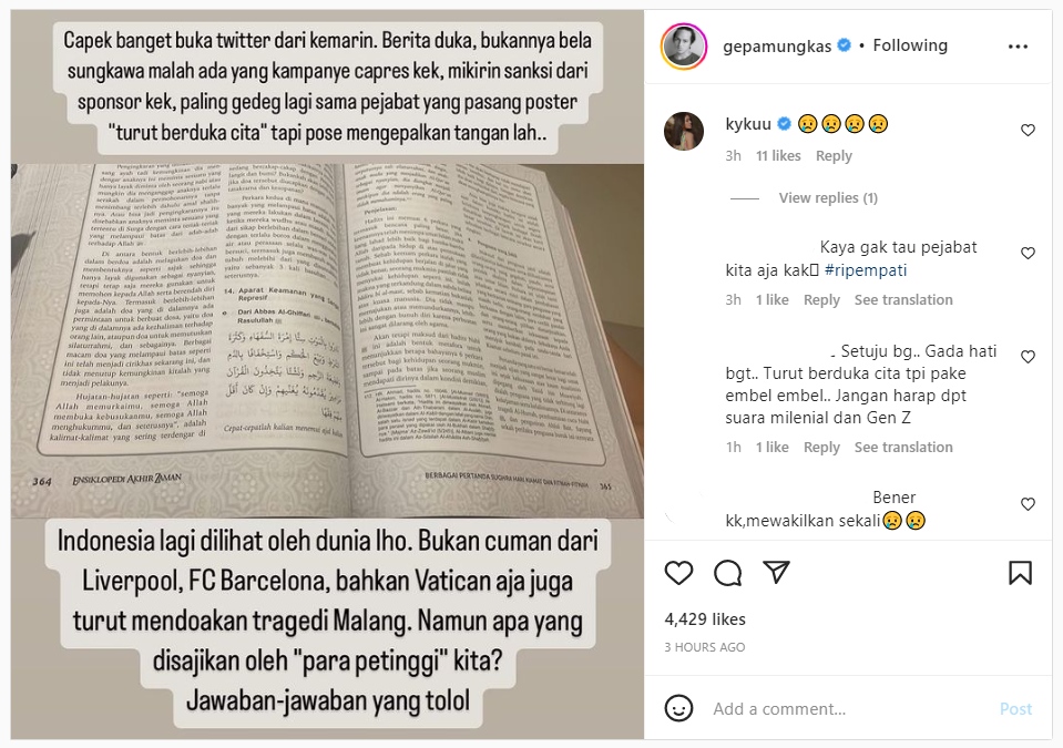 Selain Ernest Prakasa, Ge Pamungkas Sindir Menohok \'Para Petinggi\' Lakukan Kampanye Capres