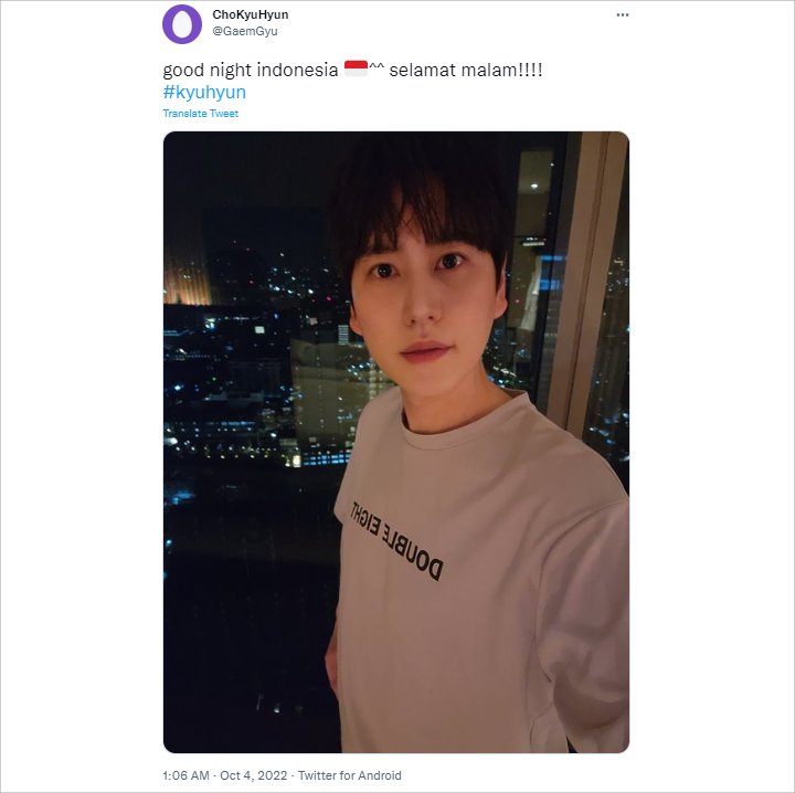 Kyuhyun Super Junior Sempatkan Diri Sapa E.L.F Indonesia Usai Tampil di \'Indonesia\'s Got Talent\'