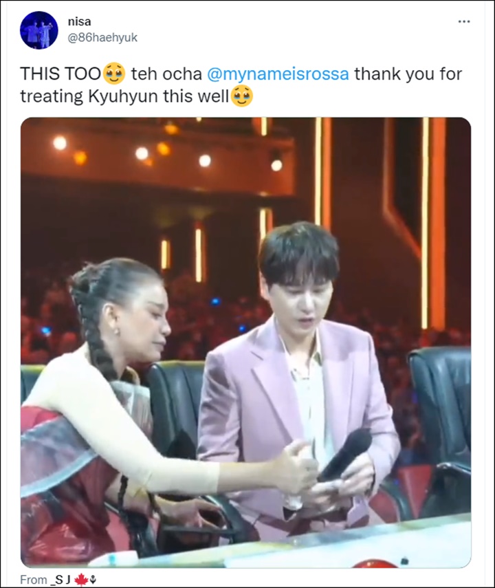 Rossa Disebut Bak Urus Bayi Saat Ketemu Kyuhyun Super Junior, Begini Interaksi Manisnya