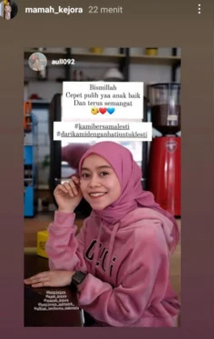 Akhirnya Muncul, Postingan Ibunda Lesti Kejora di Tengah Isu KDRT Jadi Sorotan