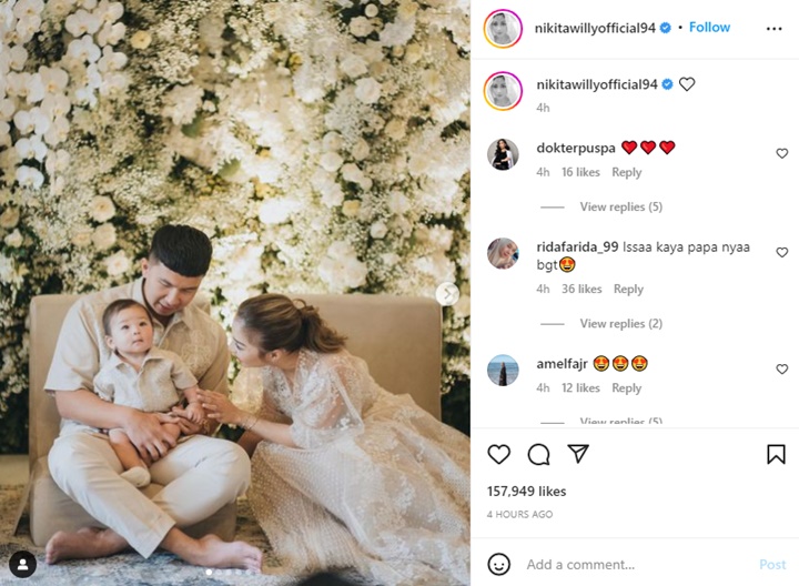 Suvenir di Acara Akikah Anak Nikita Willy Tampak Mewah, Apa Isinya?