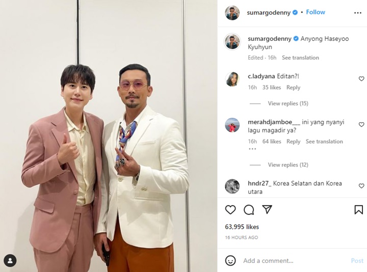 Denny Sumargo Pamer Foto Langka Bareng \'Kembaran\' Tampan Maksimal