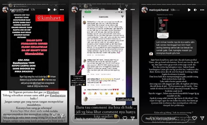 Marissya Icha Tegur Kim Hawt Soal Dugaan Penipuan dan Tak Gaji Karyawan