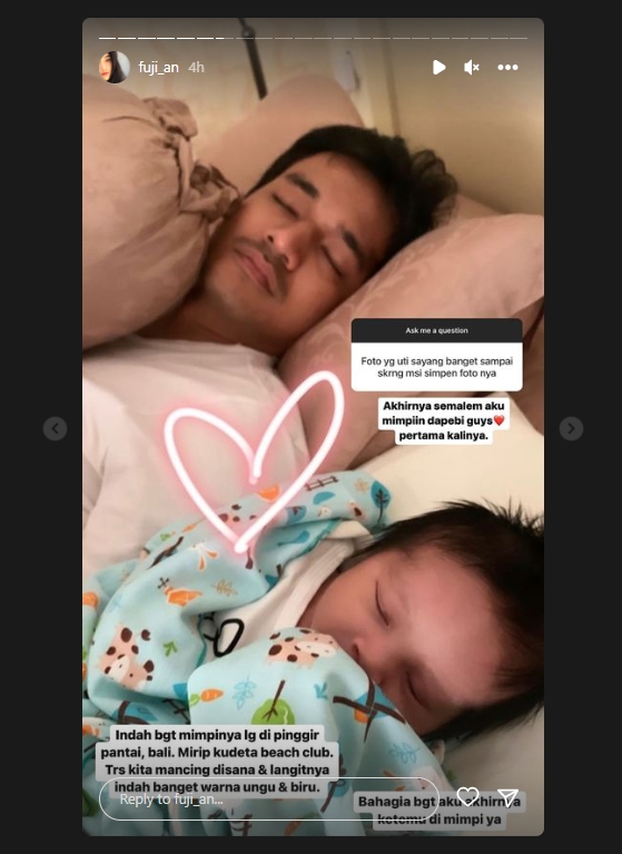 Bahagia Banget! Fuji An Ngaku Pertama Kali \'Didatangi\' Mendiang Bibi Andriansyah
