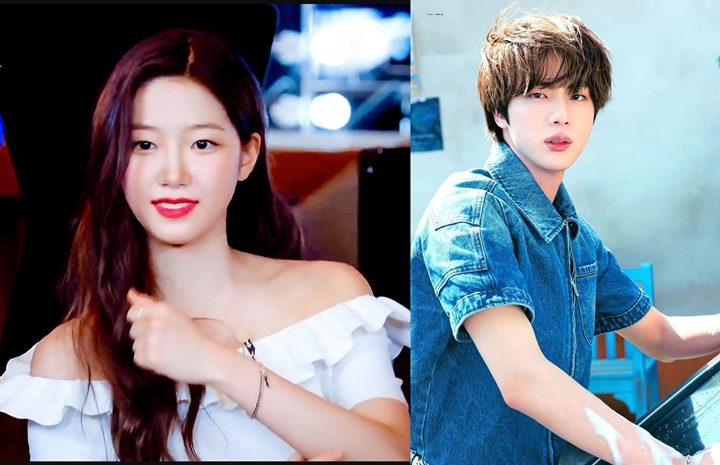 Jin BTS dan Kazuha LE SSERAFIM Jadi Idol Paling Difavoritkan Dari HYBE