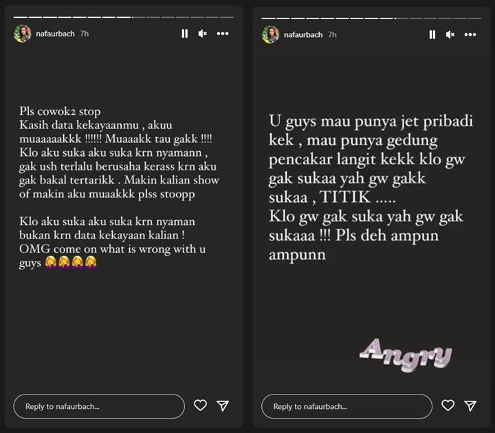 Muak, Nafa Urbach Ngamuk Didekati Pria dengan Cara Ini