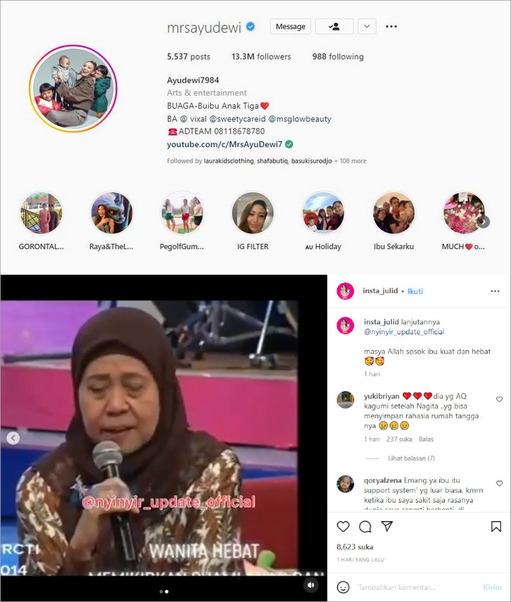 Ayu Dewi \'Hapus\' Sosok Regi Datau, Bertahan Disakiti Demi Pesan Ibunda?