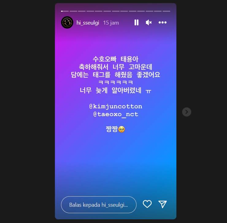 Seulgi Red Velvet mengomeli Taeyong dan Suho