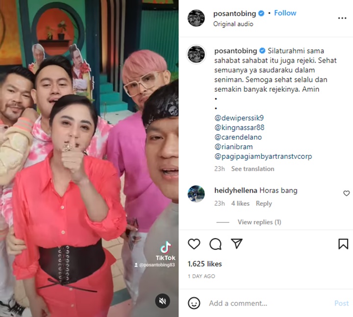 Ngaku Dicurangi Kotak, Posan Tobing Dapat Dukungan dari Para Artis