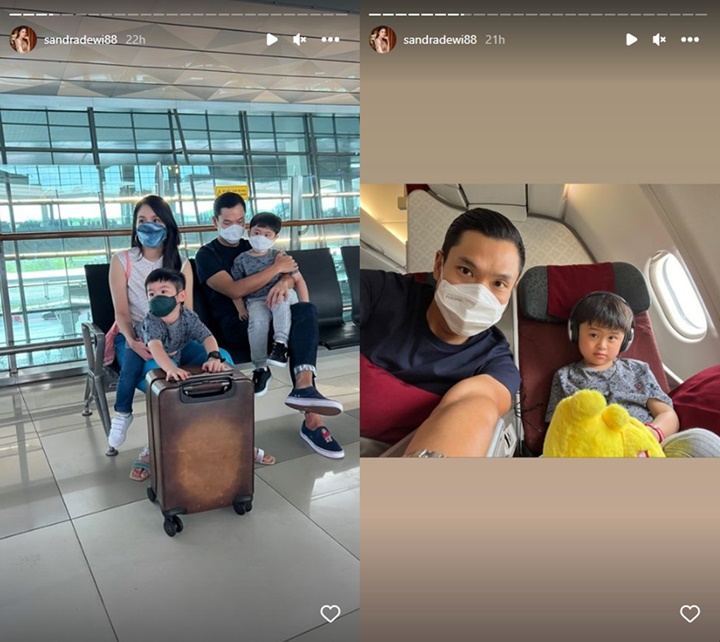 Sandra Dewi Bagikan Selca Langka Sang Suami, Ternyata Fotogenik?