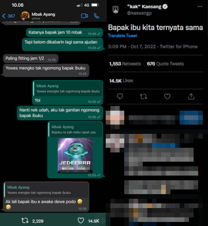 Kaesang dan Kahiyang Bahas Soal Fitting, Endingnya Bikin Ngakak