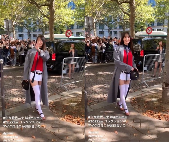 Riuh Fans Yoona SNSD di \'PFW 2022\' Bikin Model Terkenal Inggris Takjub