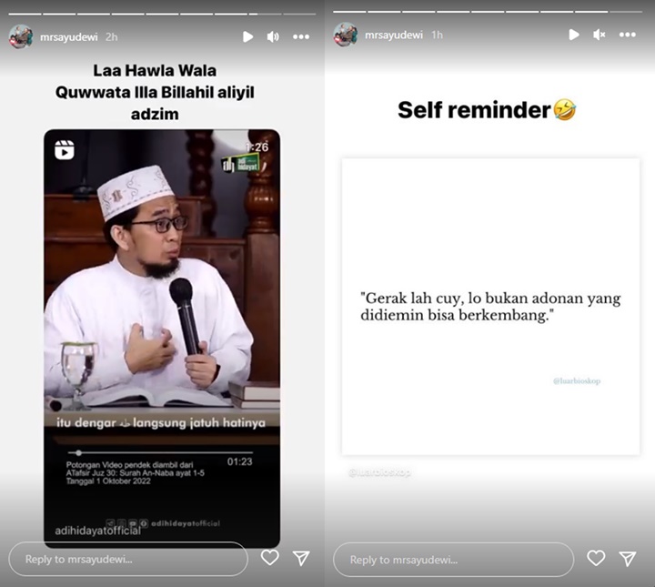 Ayu Dewi Bak Beri Isyarat Bakal Speak Up Soal Isu Perselingkuhan Suami