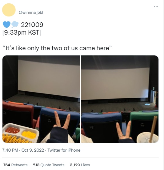 Karina aespa Bikin Heboh Sewa Satu Gedung Teater Bioskop Cuma Untuk Nonton Film Animasi