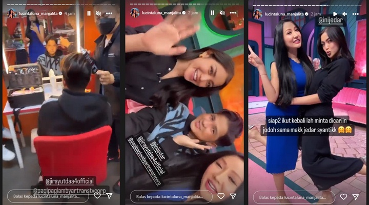 Lucinta Luna Ajak Jirayut Pacaran Usai Dipuji Tambah Cantik