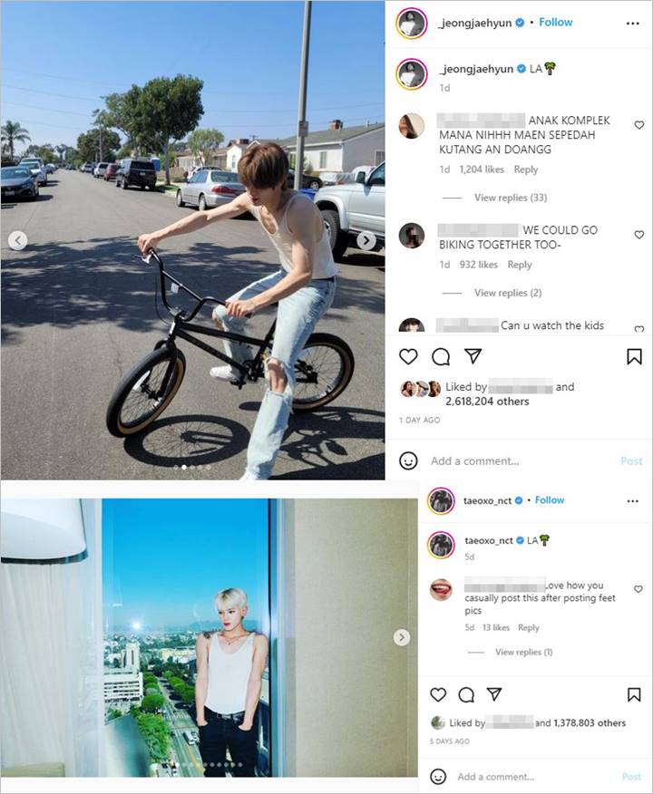 Postingan Baru Taeyong dan Jaehyun NCT 127 Dibilang Bak Lovestagram