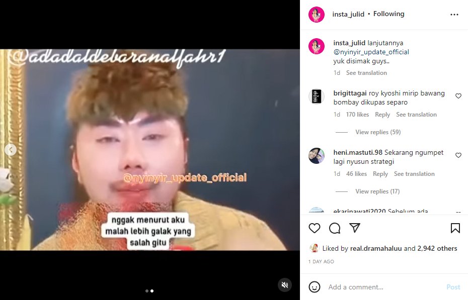 Rizky Billar Murka Dicap \'Psikopat\', Roy Kiyoshi Skakmat Sikap Tak Merasa Bersalah