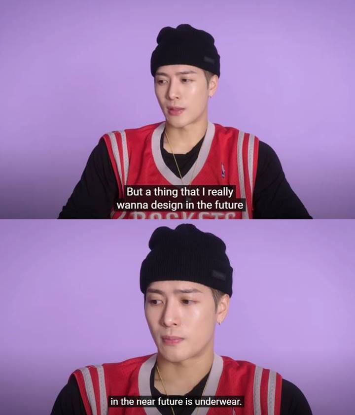 Jackson Wang GOT7 Ngebet Ingin Desain Pakaian Dalam