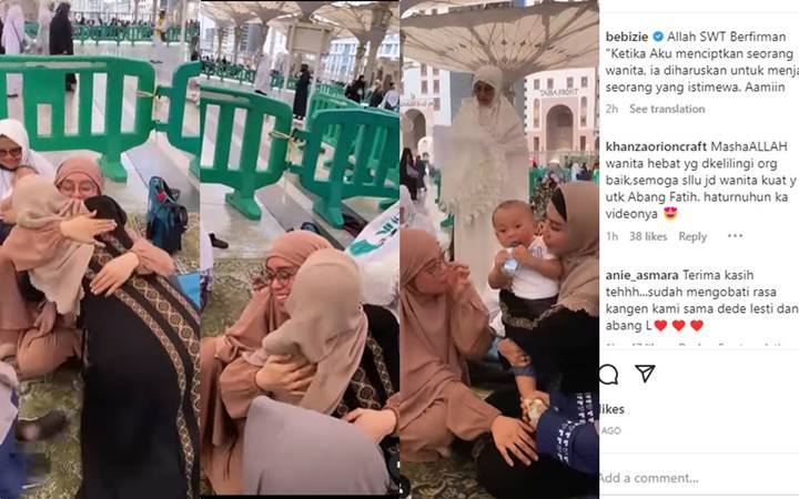 Bertemu Rekan Artis, Tawa Lepas Lesti Kejora Hingga Keceriaan Baby L Akhirnya Terkuak