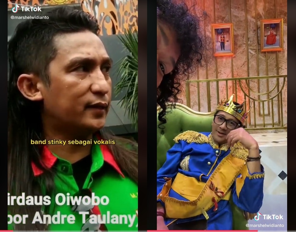 Andre Taulany Geleng-geleng Tahu Firdaus Oibowo Ngaku Ditawari Jadi Vokalis Stinky