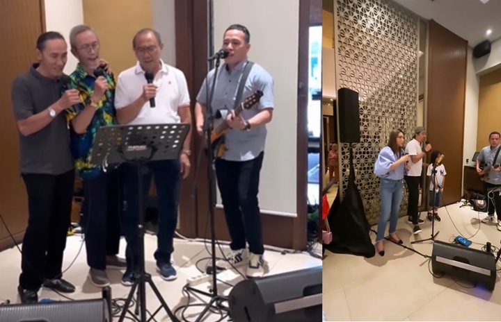 Momen Ikut Bahagiakan Mertua