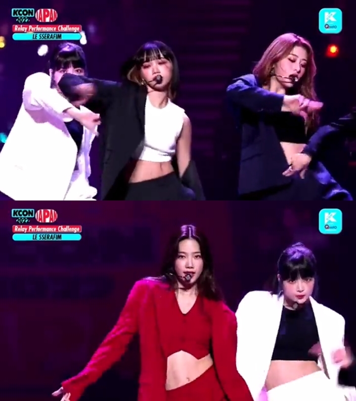 LE SSERAFIM Cover Lagu EXO \'Love Shot\' di KCON 2022, 2 Member Paling Disorot