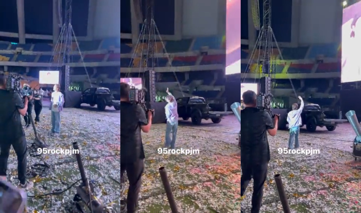 Jin BTS Langgar Aturan Staf Saat Gelar Konser di Busan