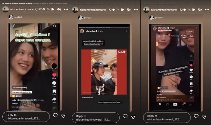 Nikita Mirzani Akhirnya Tanggapi Gaya Pacaran Putrinya dan Putra Olla Ramlan